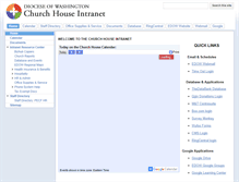 Tablet Screenshot of intranet.edow.org